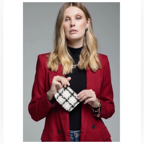 #5095 Elegant Tweed Key & Card Holder - Picture 2 of 14